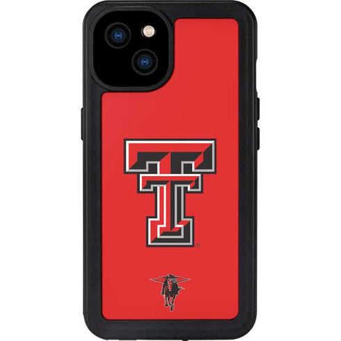 Texas Tech University Red Raiders iPhone 15 Plus Waterproof Case